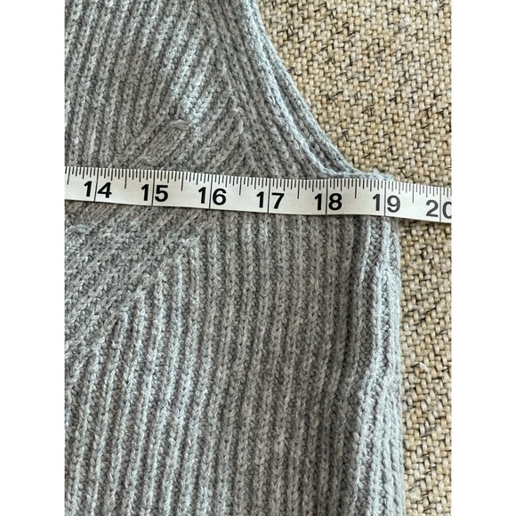 Anthropologie Angel of the North Grey Turtleneck Vest Sweater NWT Size Large - Picture 12 of 15